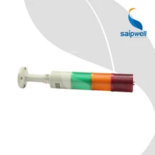 IP44 15 Вт 3 слоя цветные сигнала светящаяся башня/высокая производительность лампа ровного света многоуровневые Предупреждение света(LTA207-3T