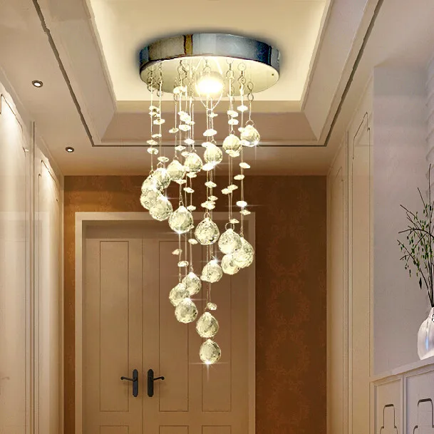 

2017 New Manufactory Crystal Chandelier Lamp Luxury Crystal Fixture Hanging Lusters Lustres De Cristal Lustres Led 5W
