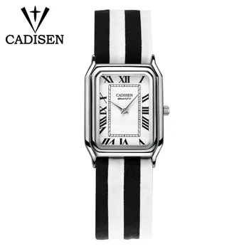 

c2026 CADISEN fashion ultra-fine fabric ladies side watch top brand luxury leisure watch ladies casual fashion style watch