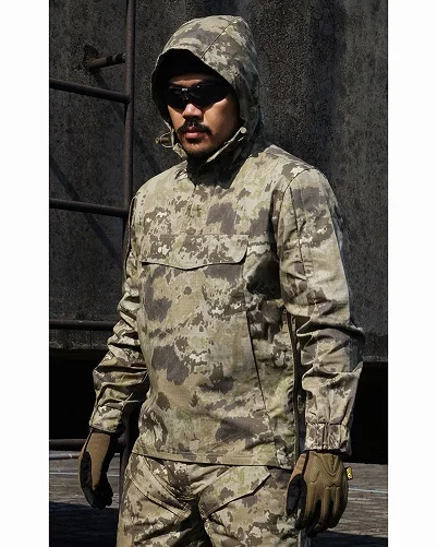 Новые тактические камуфляжные охотничьи куртки, уличные военные мужские толстовки с капюшоном, ветрозащитная куртка с несколькими карманами, армейская Спортивная городская одежда для спецназа - Цвет: 4