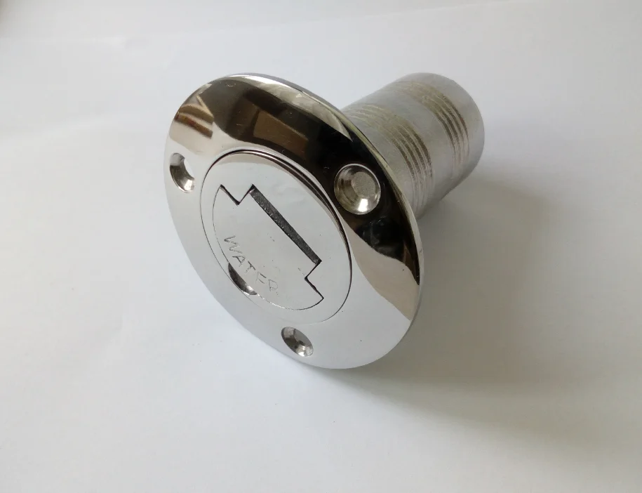 

MARINE BOAT STAINLESS STEEL DECK FILLER KEYLESS CAP 1-1/2"