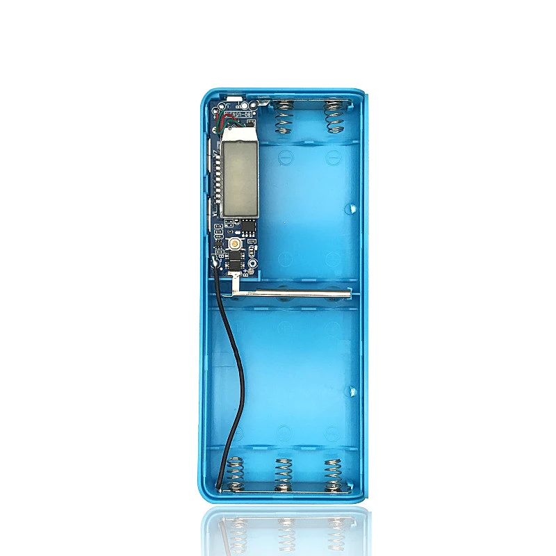 Внешний аккумулятор 5x18650 с двумя USB портами и светодиодной подсветкой| |