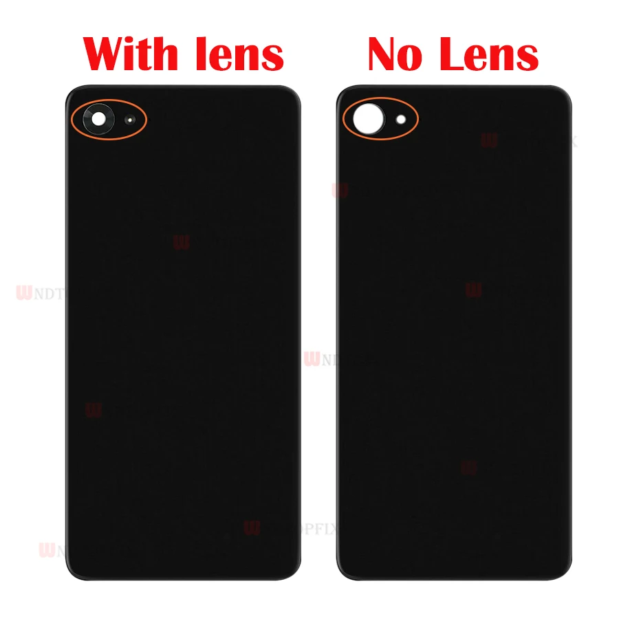 Original For Lenovo ZUK Z2 Back Cover Camera Glass Z2 PLUS Battery Cover Glass Glue For 2