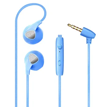 

Earphone For iPhone 6 6S 5 5S Headphones With Microphone 3.5mm Jack Bass Sound Headset White Blue Rose Color With Retail Box