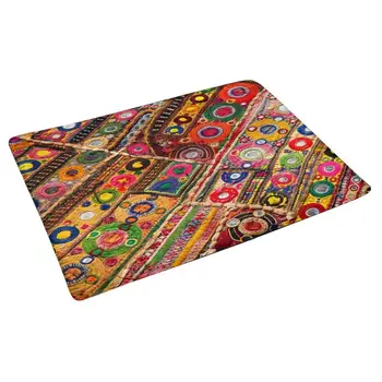 

Patchwork Quilt in Jaisalmer India Anti-slip Door Mat Home Decor Indoor Entrance Doormat
