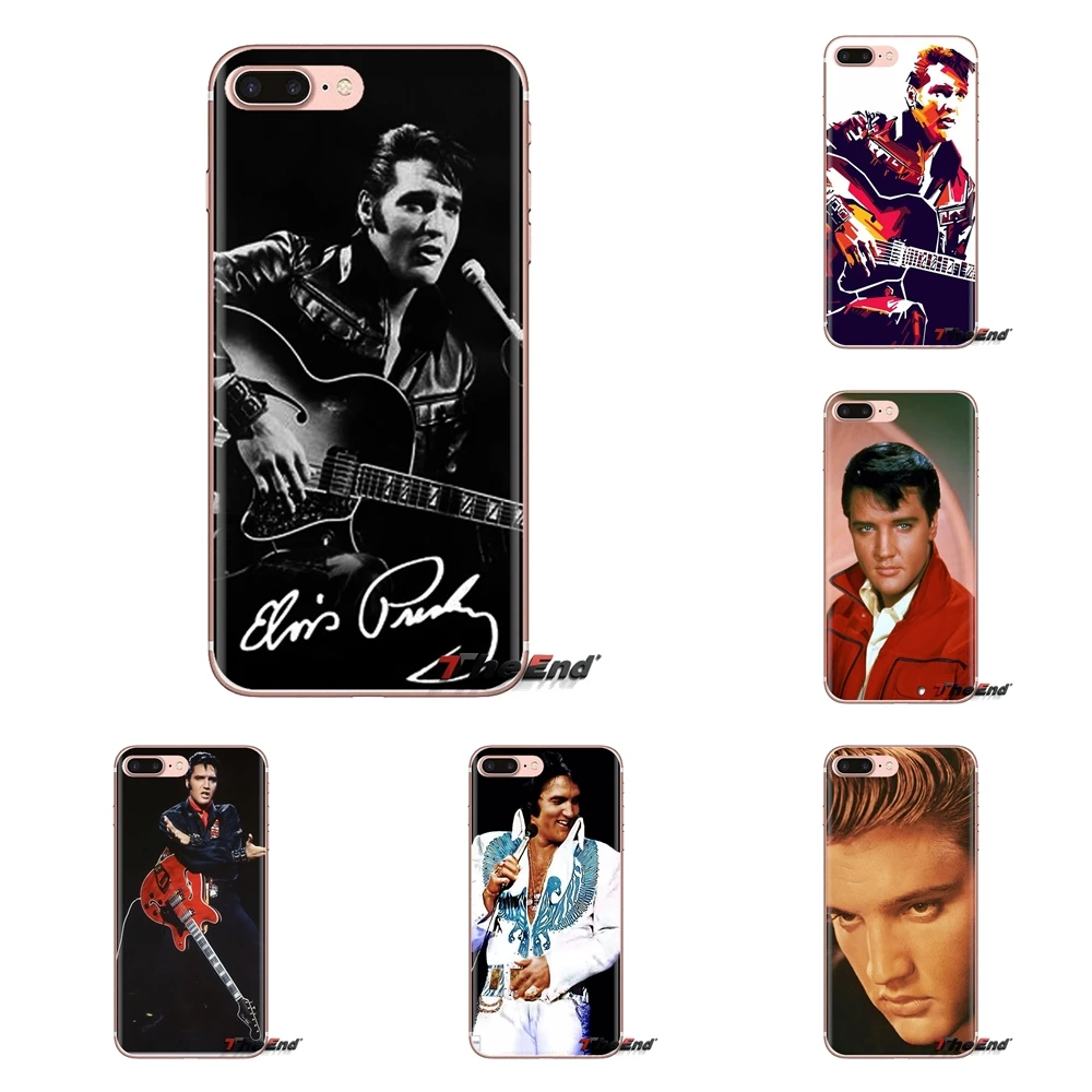 The King Rock Roll Elvis Presley Country Soft Cases Covers For iPod Touch Apple iPhone 4 4S 5 5S SE 5C 6 6S 7 8 X XR XS Plus MAX |