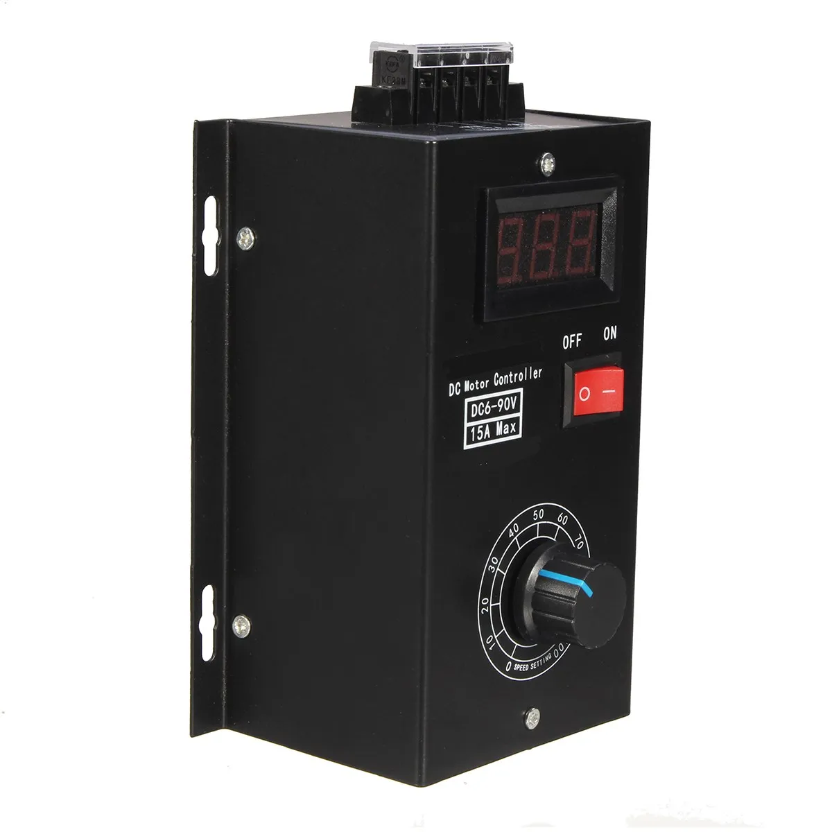 Регулятор скорости постоянного тока 6-90 V 15A DC регулятор скорости PLC регулятор