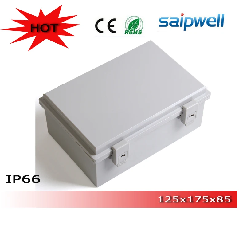 

2014 Hot sale ip66 ABS Waterproof plastic enclosure 125*175*85MM