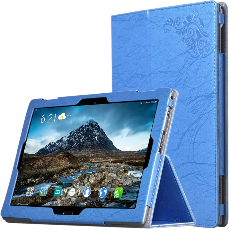 

For Lenovo TAB4 10 Print PU Leather Case for Lenovo TAB4 10 TB-X304L TB-X304F TB-X304N Folding Stand Tablet Case+Stylus Pen