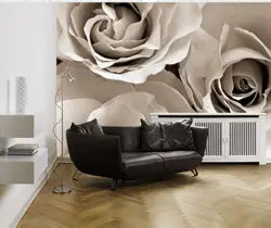 Пользовательские 3D обои ретро розы Картина маслом диван фоне стены 3D индивидуальные обои 3d обои для комнаты