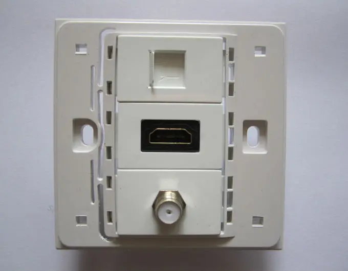 86 style socket RJ45+HDMI+TV pic 2