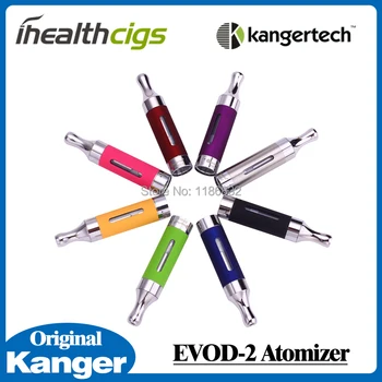 

5PCS/alot Kanger EVOD 2 atomizer Newest Updated Evod II clearomizer 1.4ml huge vapor EVOD Atomizer free shipping