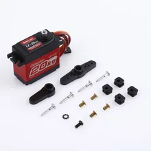 MR RC Red Black Aluminum Plastic Copper Power HD 4 8 6 6V DC Metal Gear