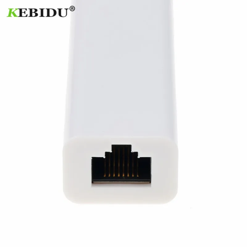 Kebidu USB-C Ethernet адаптер 3 USB C концентратор для Ethernet RJ45 Lan адаптер сетевая карта для Macbook ThinkPad samsung Ноутбук USB-C