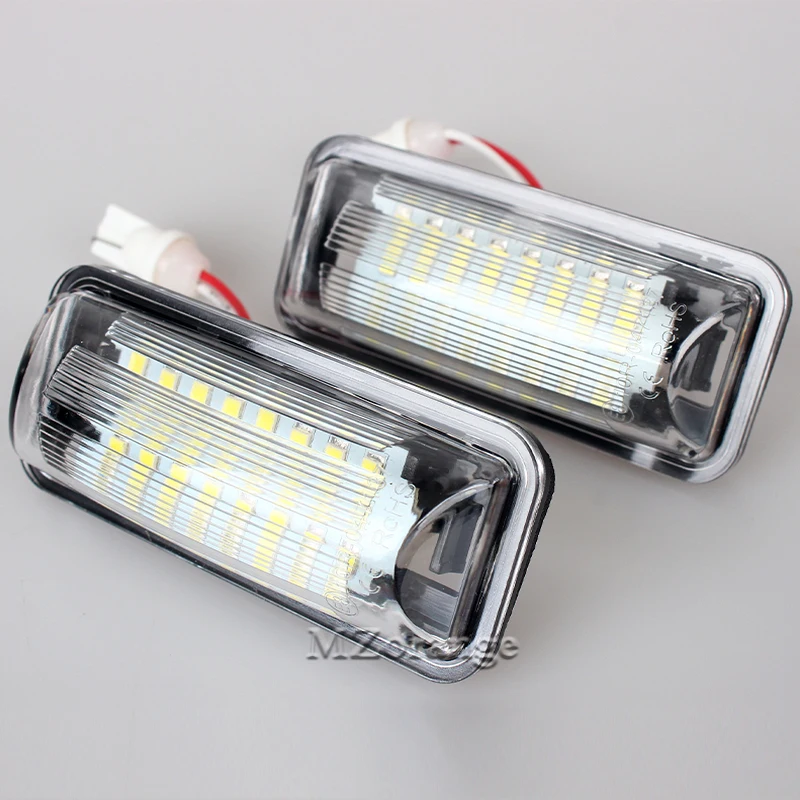 2Pcs LED License Number Plate Light Lamp For Subaru Forester Impreza