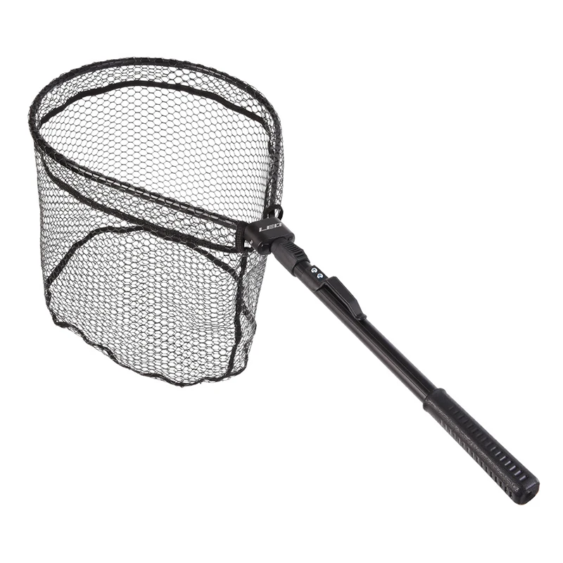 Portable Folding Fishing Nets 85cm Telescoping Landing Net Pole Casting Network Trap Aluminum  High Quality Alloy Fishing jooyoo