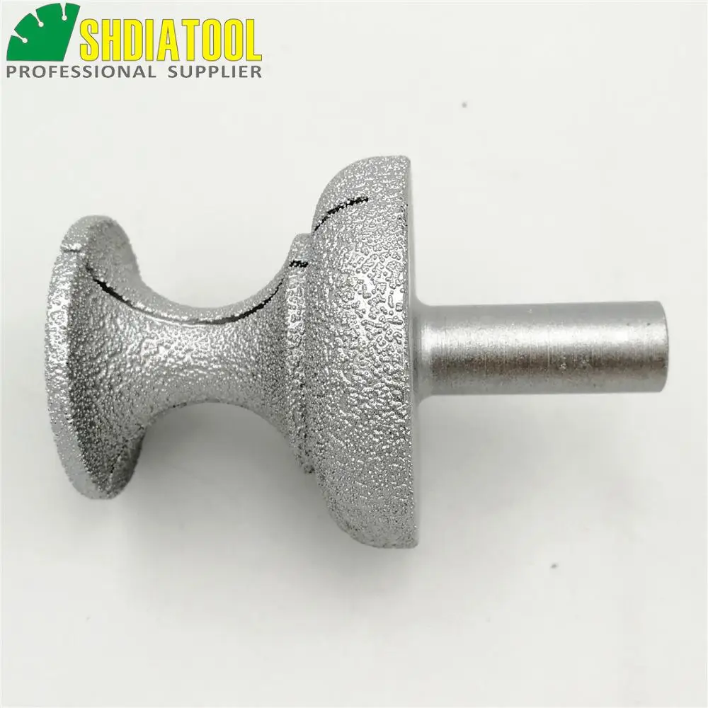 No.27 Vacuum Brazed diamond router bits with 1/2" shank for stone, Router cutter for granite & marble T1
