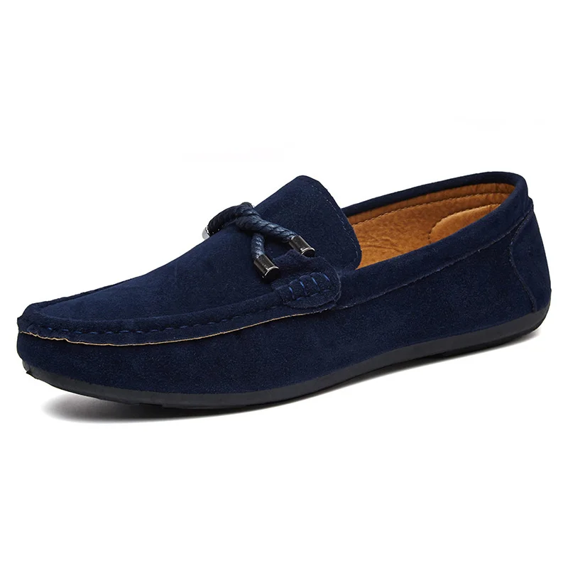 Shoes Men Loafers Soft Moccasins Genuine Leather Casual 2019 Flats Gommino Driving Male Adult Footwear huismerk kopen in de aanbieding Shoes Men Loafers Soft Moccasins Genuine Leather Casual 2019 Flats Gommino Driving Male Adult Footwear huismerk kopen in de aanbieding