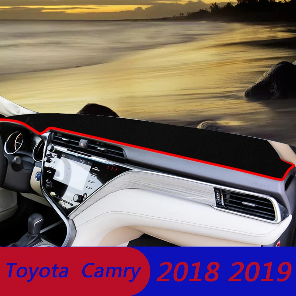Автомобильный LHD RHD Передняя Задняя панель Dashmat для Toyota Camry 70 V70 XV70 2018 2019 Приборная