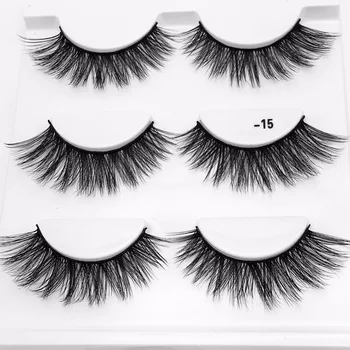 

NEW Handmade Cotton Thread False Eyelashes Winged Cross Messy Nature Long Fake Eyelashes Ball Makeup Thick 3D Eye Lashes