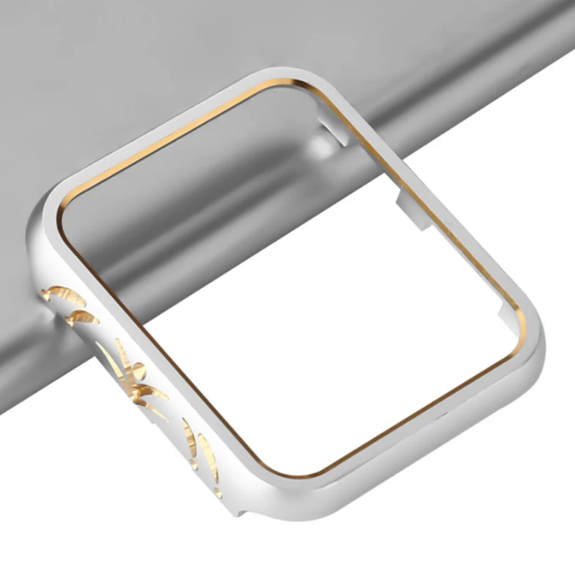 

NEW Dual Colors Aluminum Metal Alloy Frame Case Bumper For Apple Watch Series 1 2 3 Cover Frame Full Protection 42mm 38mm Shell