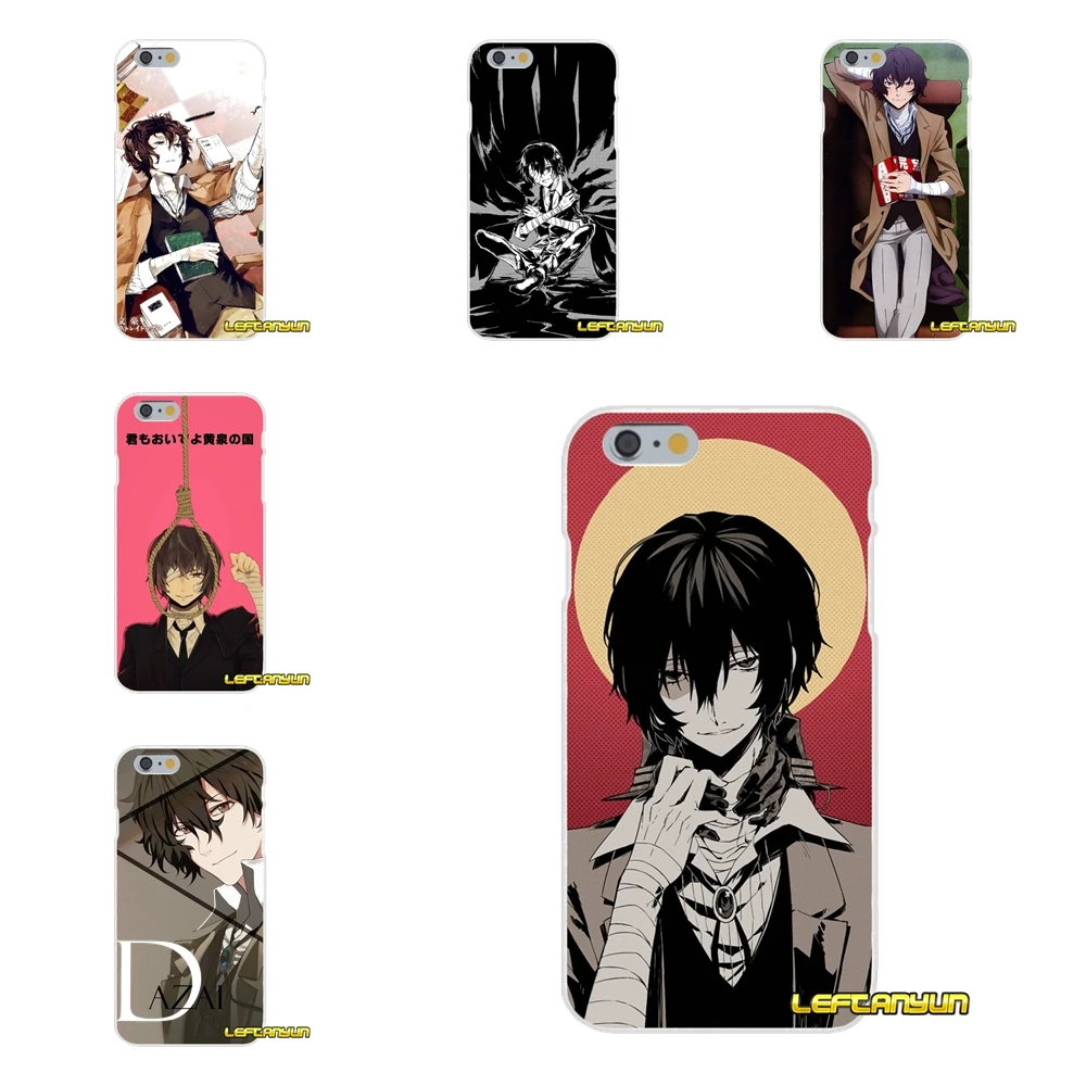 

bungou stray dogs Dazai Osamu For Xiaomi Mi6 Mi 6 A1 Max Mix 2 5X 6X Redmi Note 5 5A 4X 4A A4 4 3 Plus Pro Transparent TPU Cases