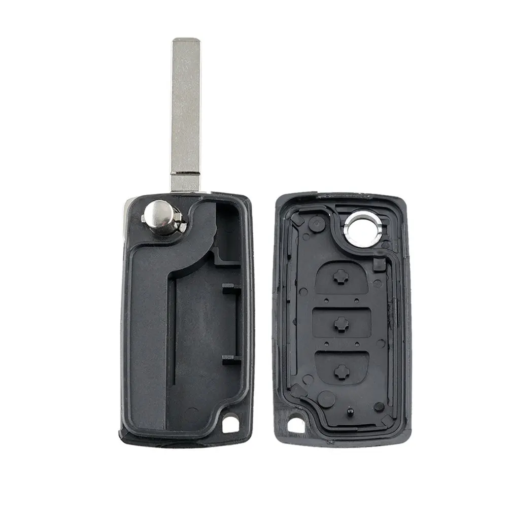 

Car Flip Key Shell 3B Ce0523 For Citroen C4 C5 C6 C8 Remote Key Cover Fob Case Shell Cover Key Protector