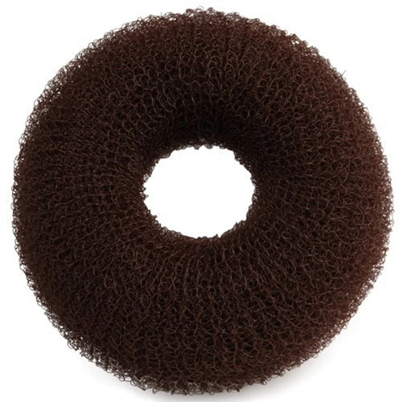 Buy Hot Sale! Brown black Donut Hair Ring Bun Former
