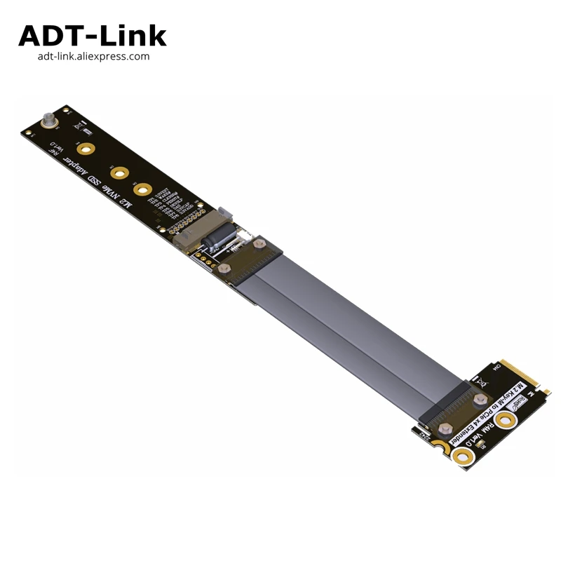 Cable Length: 10CM, Color: R43UL Sukvas M2 Sukvas STX Motherboard Graphics Card Extension Cord to PCIE x16 M.2 90 Degree Angle Card to 16x PCI-e Extender