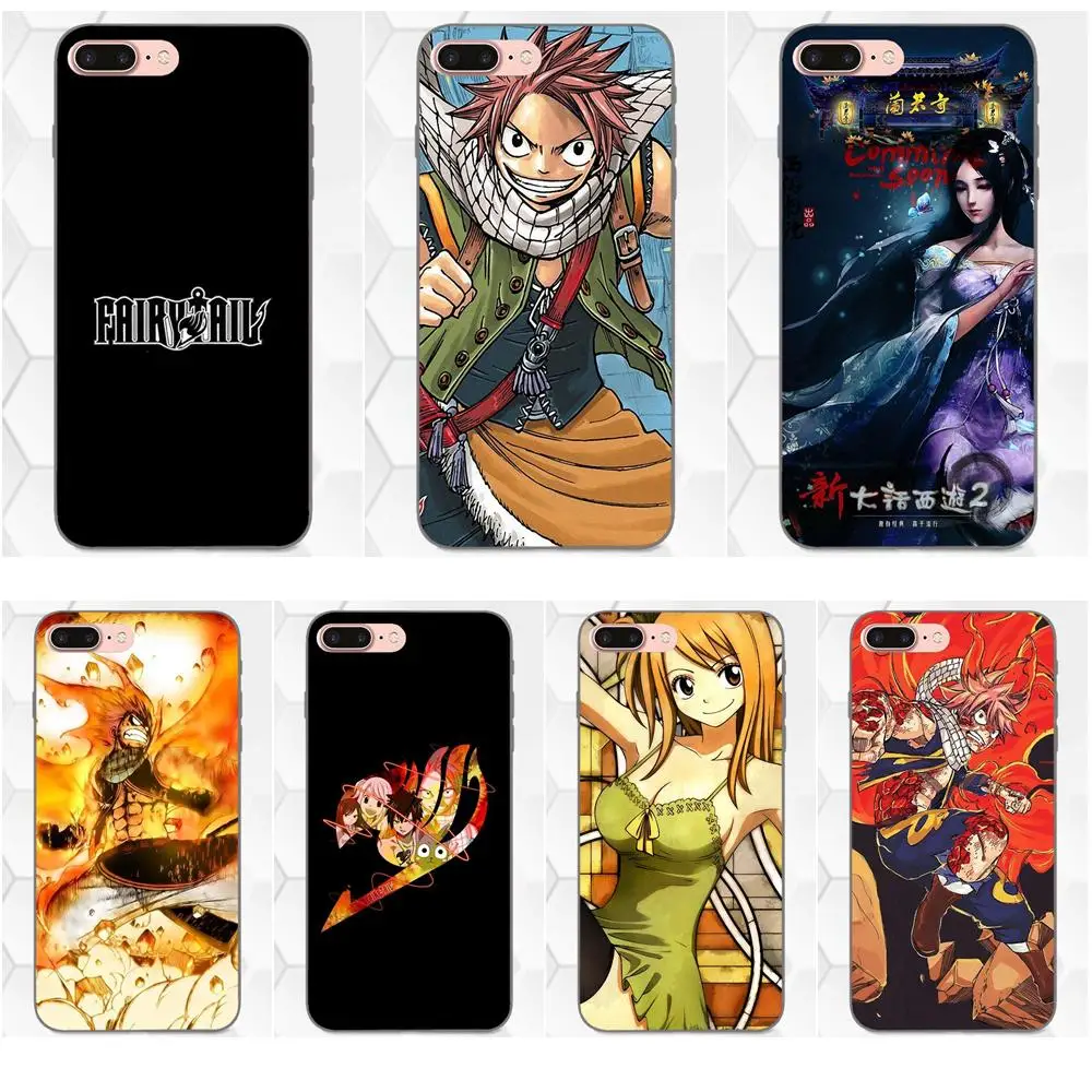 Софтбокс для звонков Huawei Honor Enjoy Mate Note 6s 8 9 10 20 Lite Play Pro P smart Fairy Tail Anime | Мобильные