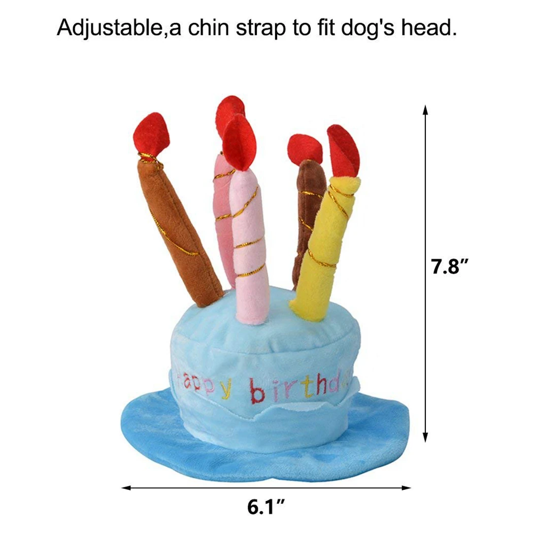 Новое поступление, кепка для собак, щенков, на день рождения, кепка для собак, для домашних животных, s, для торта, с свечами, дизайнерские шапки, для домашних животных, вечерние баннеры, набор воздушных шаров