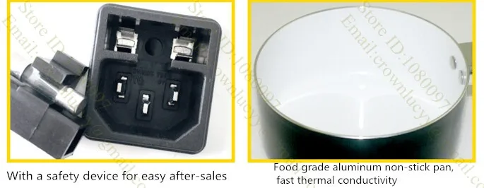 Ceramic non-stick pan commercial use 110v 220v electric chocolate melter machine melting wax furnace