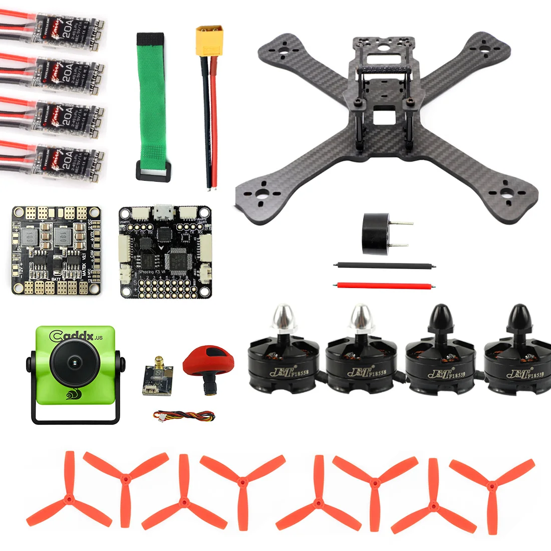 TX5-210 210 мм Рамка 2,4G DIY RC гоночный Дрон мини Квадрокоптер ARF SP F3 Turbo S1 камера 5,8G VTX FPV очки для монитора