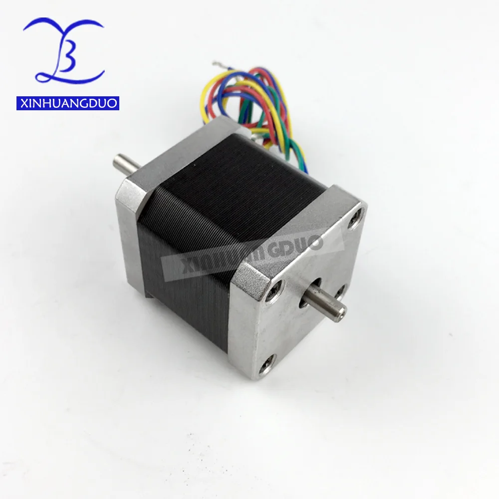 

1PCS Free Shipping 78 Oz-in/48mm 1.8A Nema 17HS8401B stepping motor Nema17 stepper motor (Dual shaft)3D Print CNC