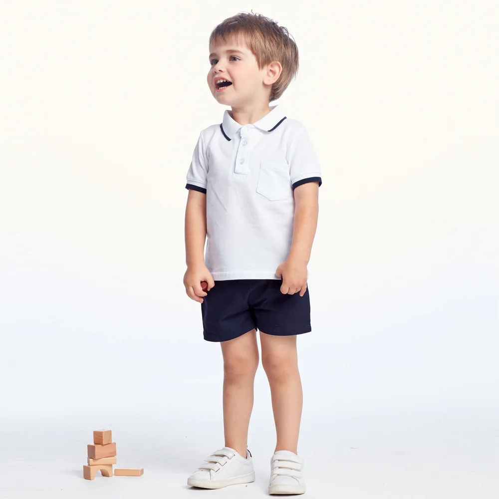 

2019 Summer Baby Clothes Boy Newborn Clothes Infant Clothing Baby Kleding Short Sleeve Shirt + Shorts New Born Baby Boy Clothes