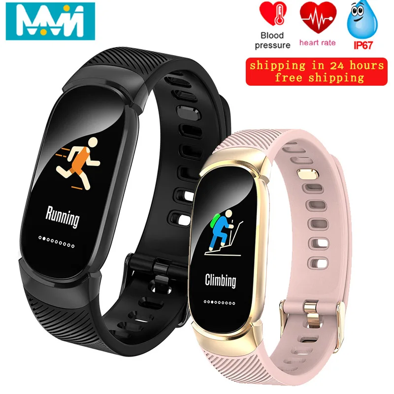 

QW18 Color Screen Smart Bracelet QW16 Heart Rate Monitor IP68 Waterproof Fitness Tracker Band Bluetooth 4.0 Sports Wristbands