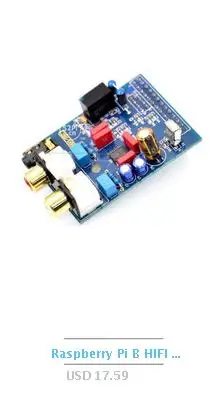 Hi-Fi DiGi+ цифровой звуковой карты I2S SPDIF оптический волокно RCA I2S Интерфейс для Raspberry Pi 3 2/B+ A+ volumio W/Чехол
