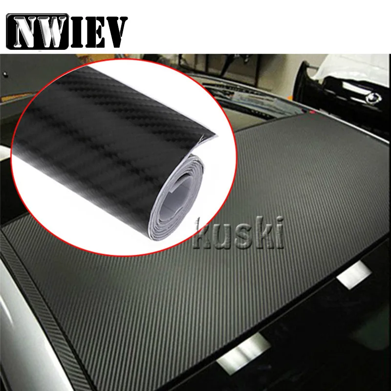 Автомобильный Стайлинг NWIEV 30X127cm автомобильные наклейки из углеродного волокна
