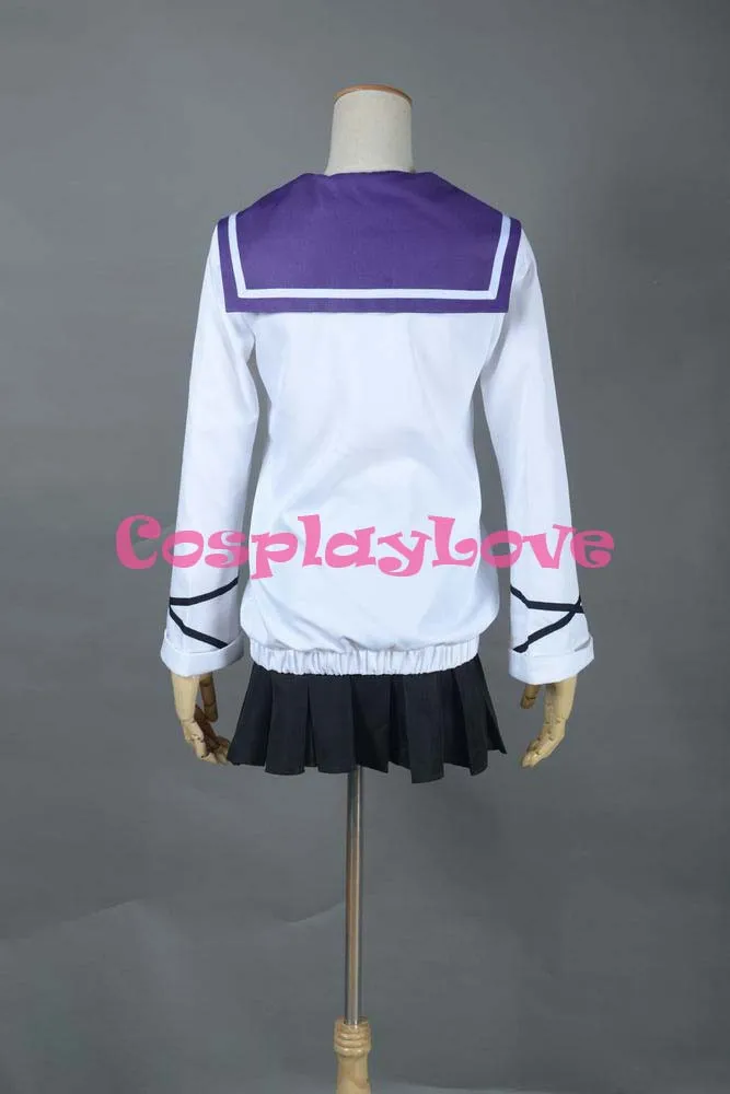 Black Bullet Burakku Buretto Midori Fuse Dress Cosplay Costume (5)