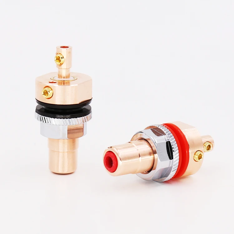 Розетка RCA для усилителя динамика из чистой меди|speaker socket|socket speakersocket rca |