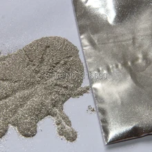 Серебряный Серфер жемчужный пигмент Сыпучие блёстки Сверкающее серебро