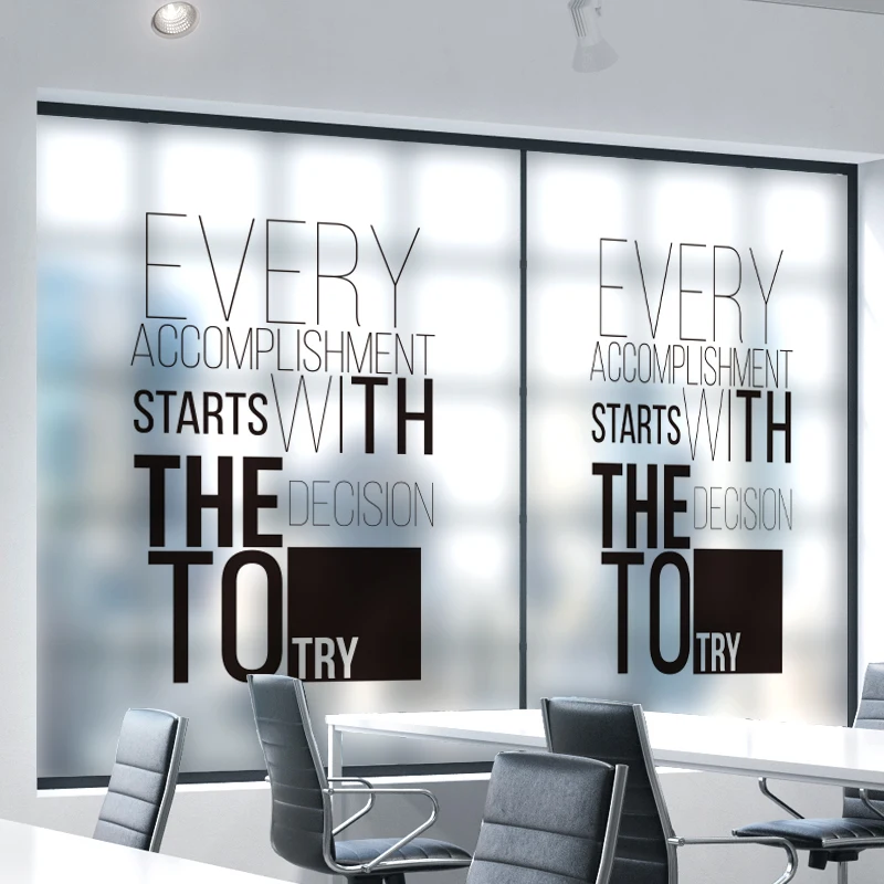 

Customized Static Cling Stained Glass Window Film Frosted Opaque & Privacy Office Decor Digital print Removable BLT1017 Success