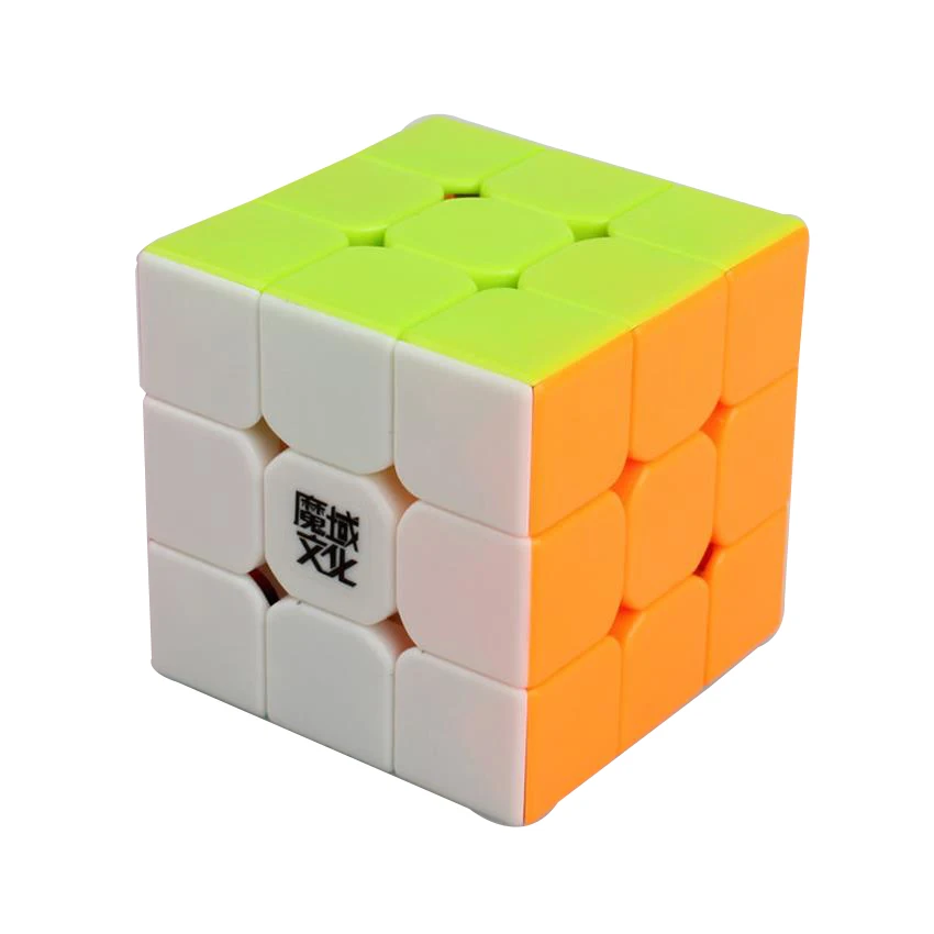 

MOYU Hualong 3*3*3 Speed Neo Cbes PVC Sticker Block Professional Learning Educational Cubo Magico Toys for Children