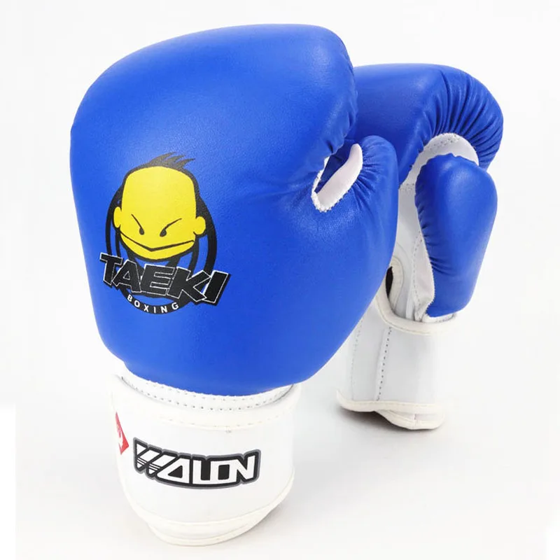 

Boys PU Leather Boxing Gloves Children Mitts Mitten MMA Muay Thai Training Hand Protect Punching Sparring Kids Boxing Gloves