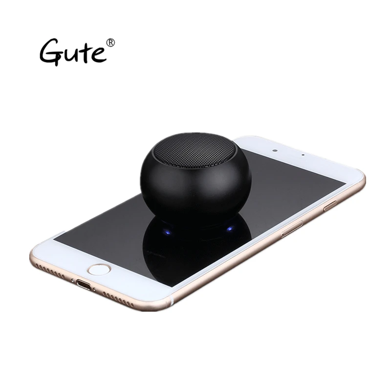 

Gute 2019 mini boom box Metal texture Bluetooth speakers Intelligent active BT subwoofer car bocinas portatil tn newest sky jot