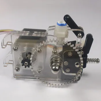 

Funssor Ultimaker original feeder extruder assemble kitfor DIY 3D printer Acrylic bowden extruder kit 1.75/3 mm filament