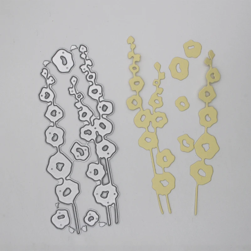 

Small floral Metal Cutting dies Decorative DIY Embossing Scrapbooking paper Craft Stencil 120*50 mm