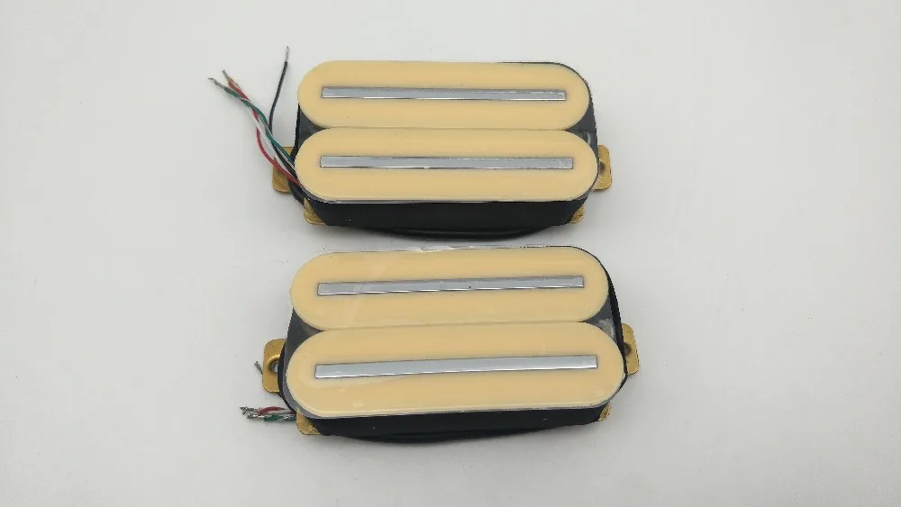 1 Набор электрогитарных пикапов Humbucker двухтрековые пикапы 4c шеи и моста|Гитара| |