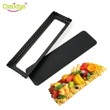 Delidge 1 шт. 5 стилей антипригарная форма для пирогов 3D из нержавеющей стали съемная нижняя Форма для пирога пирожная форма для выпечки кондитерских изделий Лидер продаж