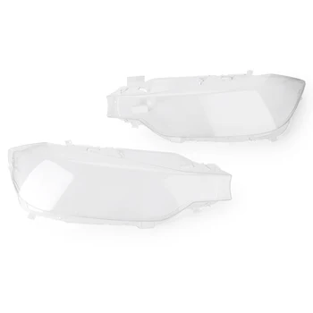 

2Pcs Auto Car Front Headlight Cover Headlamp Lens For For BMW F30 2013 2014 2015 2016 Transparent Car Accessories